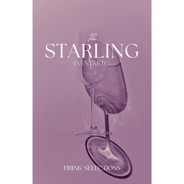 Starling Drink Menu 2023